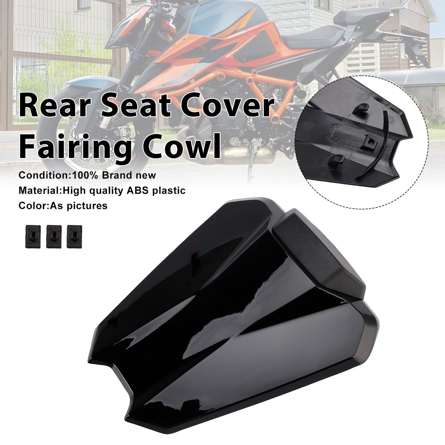 2020-2023 Per 1290 Super Duke R Copertura sedile posteriore cupolino