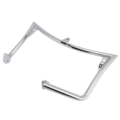 Protezione paraurti antiurto cromata per Touring Road King EFI FLHRI 1997-2006