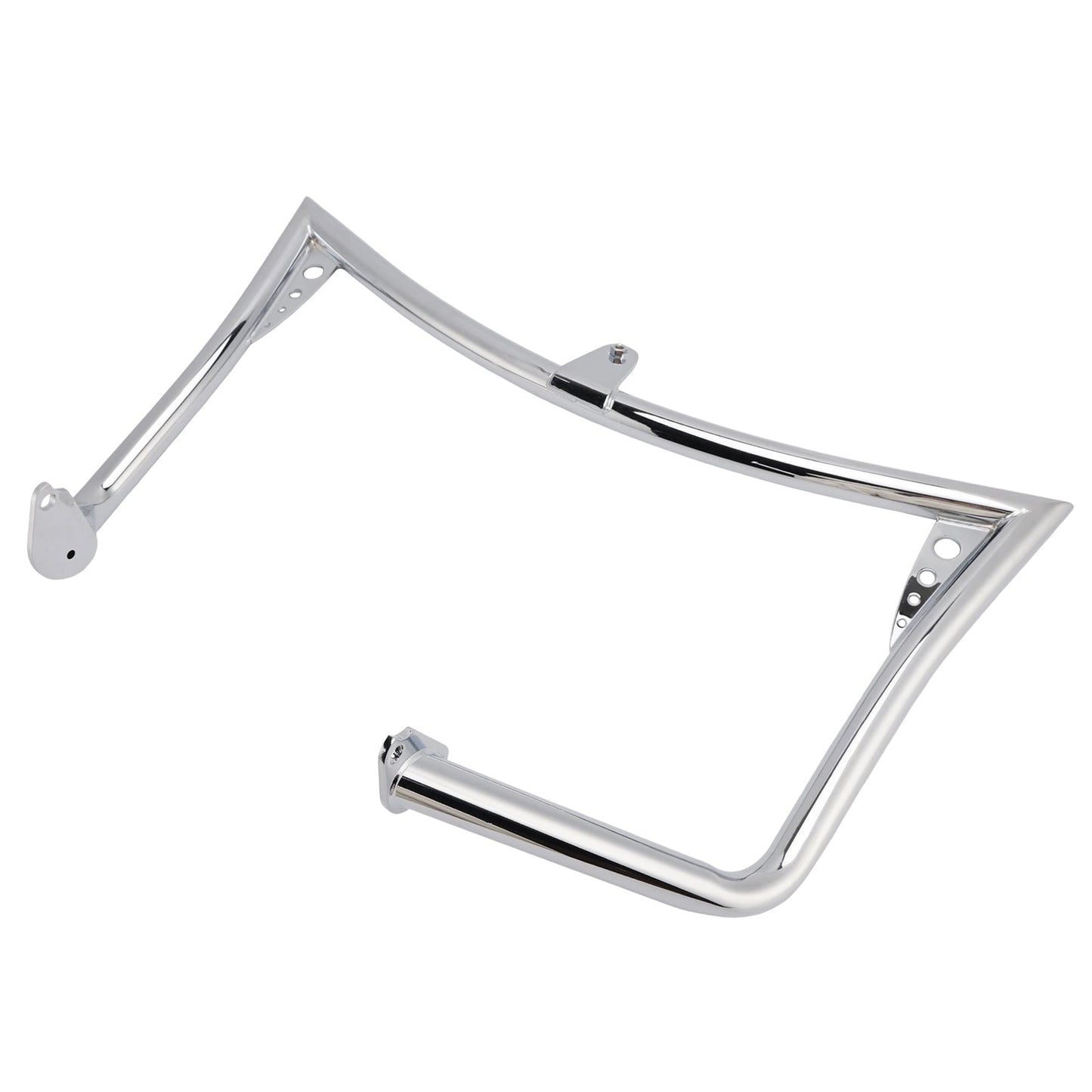 Protezione paraurti antiurto cromata per Touring Road King Custom FLHRS 2004-2007