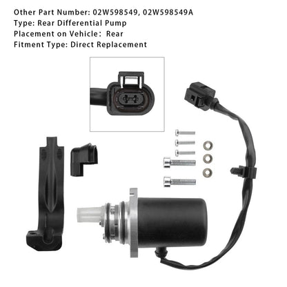 Pompa differenziale posteriore VW Transport V 2003-2009 02W598549 02W598549A