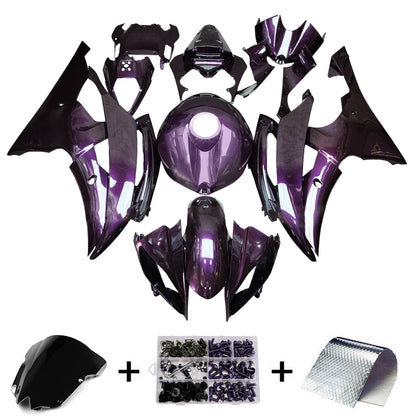 Kit carenatura iniezione plastica ABS per Yamaha YZFR6 YZF-R6 2008-2016