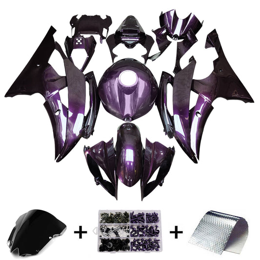 Kit carenatura iniezione plastica ABS per Yamaha YZFR6 YZF-R6 2008-2016