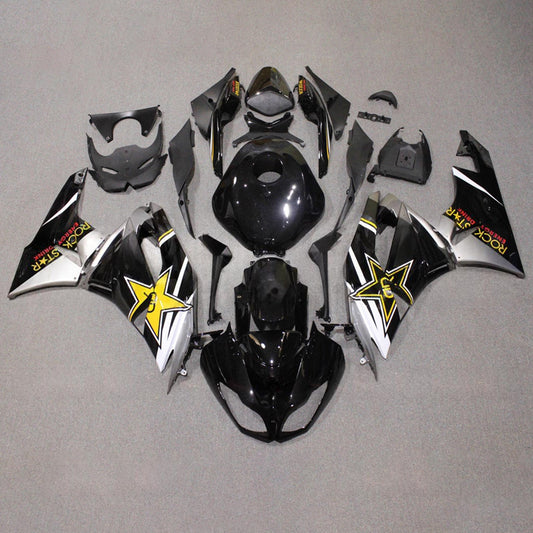 Kit carenatura iniezione in plastica ABS adatto per Kawasaki ZX6R 636 2009-2012