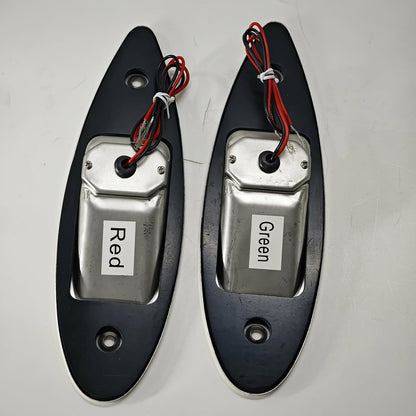 Luce di segnalazione di navigazione IP67 12-24V per barche, yacht e imbarcazioni a vela.