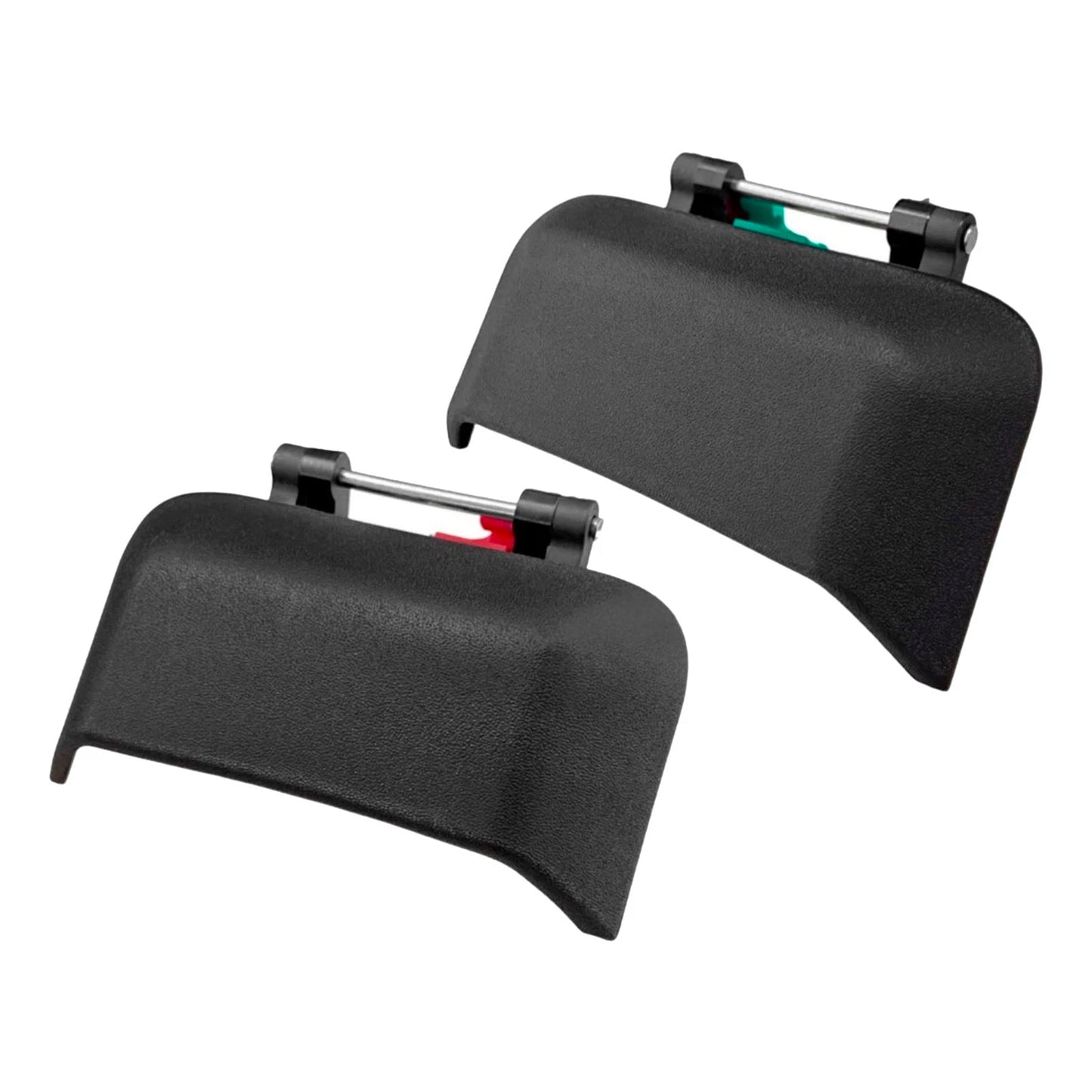 Maniglia esterna per portiera posteriore auto, nera, 1 paio, per Jeep Compass 2007-2016