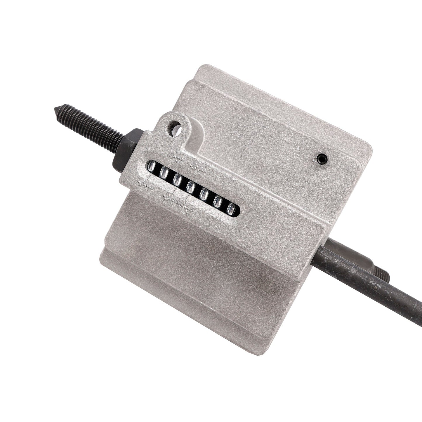 Gruppo tenditore ruota superiore sega a nastro da 14" con cerniera in ferro per Delta/Powermatic