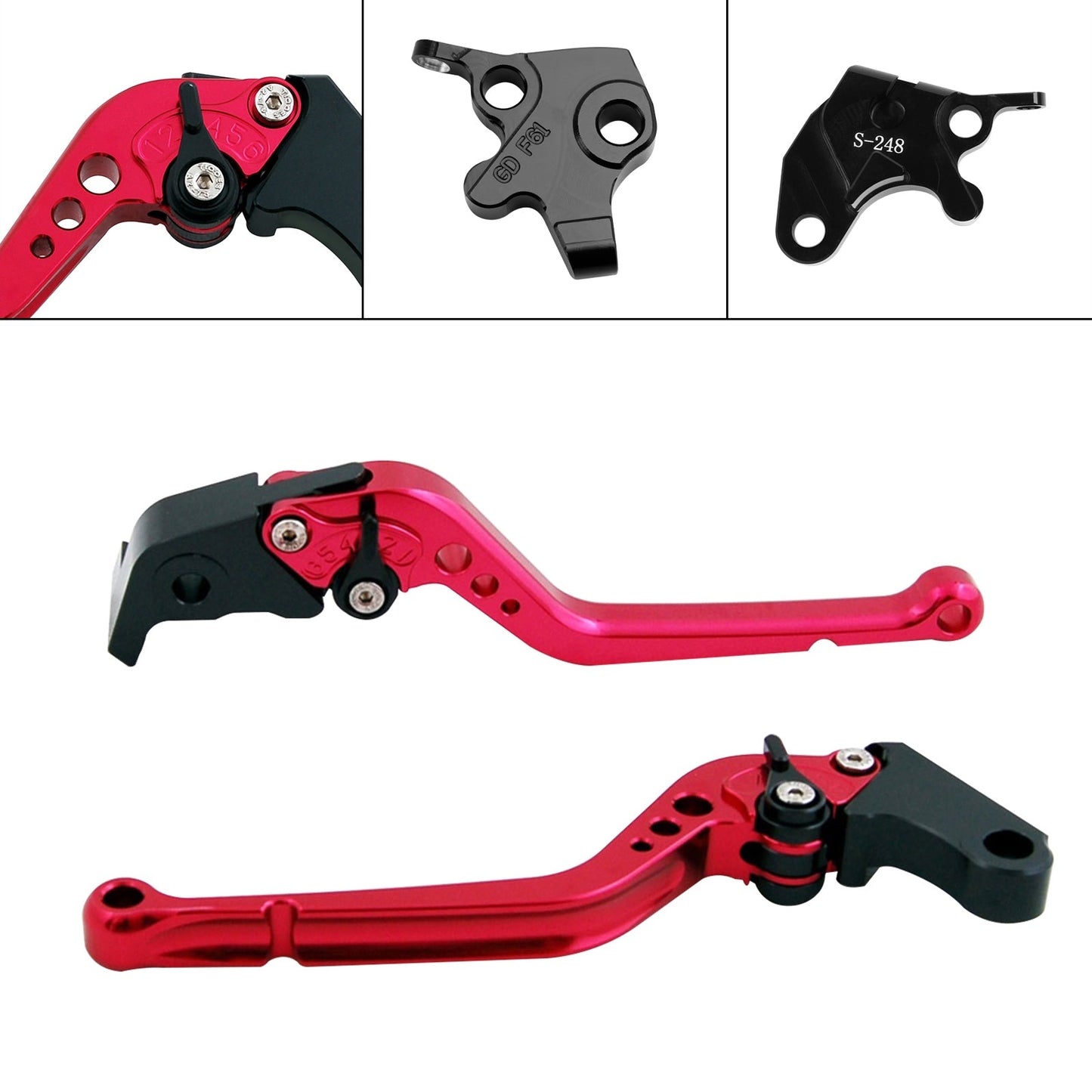 Leva frizione freno lunga YAMAHA YZF R125 2008-2011