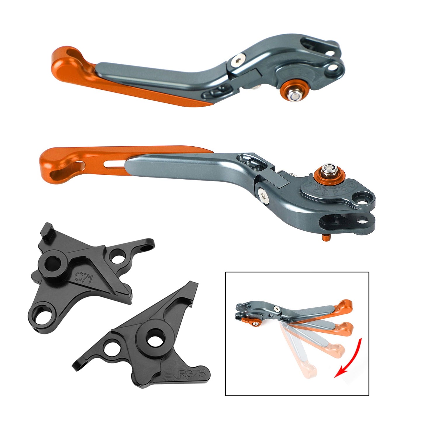 Leva freno frizione regolabile BMW R NINE T /PURE/RACER 2017-2023