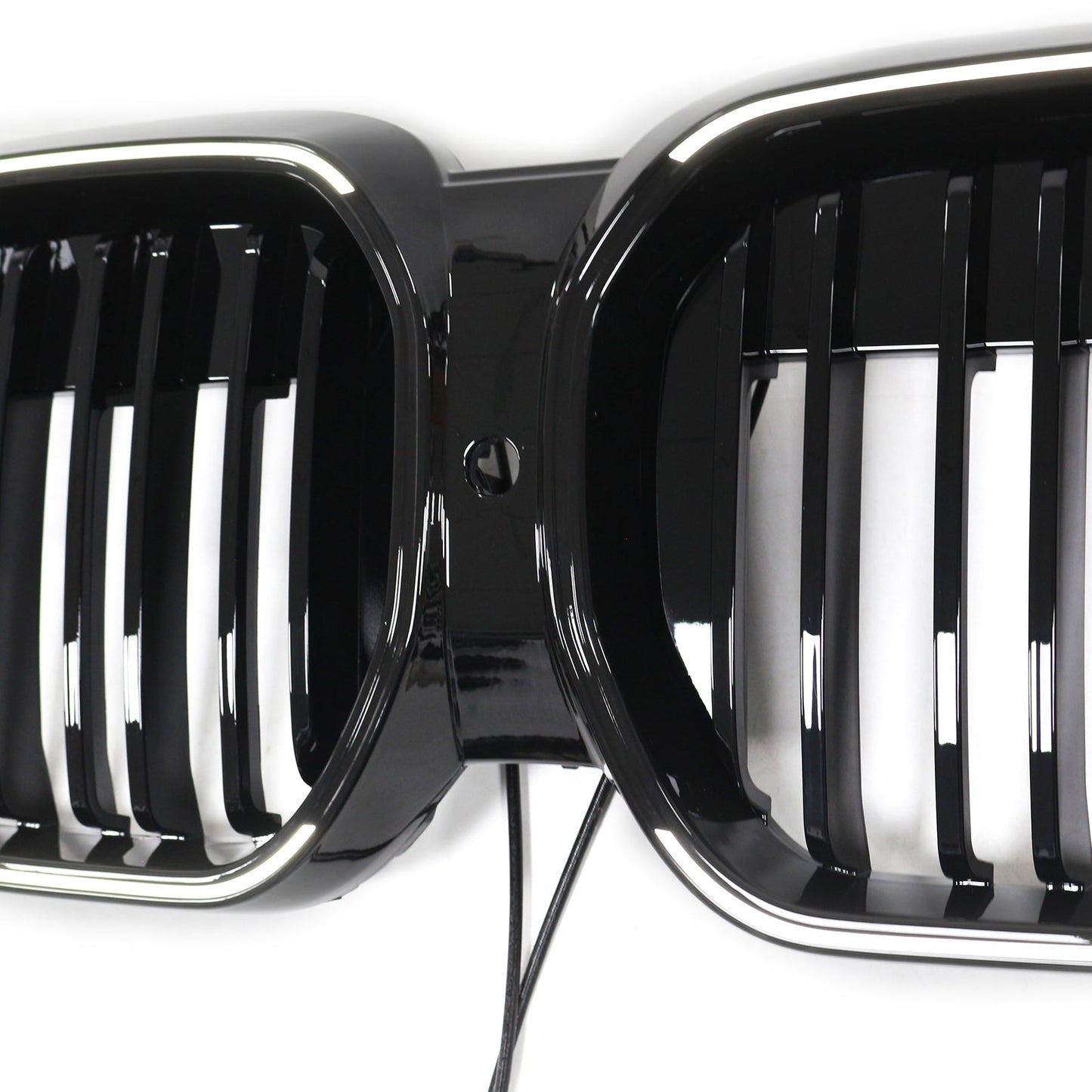 Griglia anteriore a doppio rene nera lucida BMW IX3 G08 LCI 2022-2024