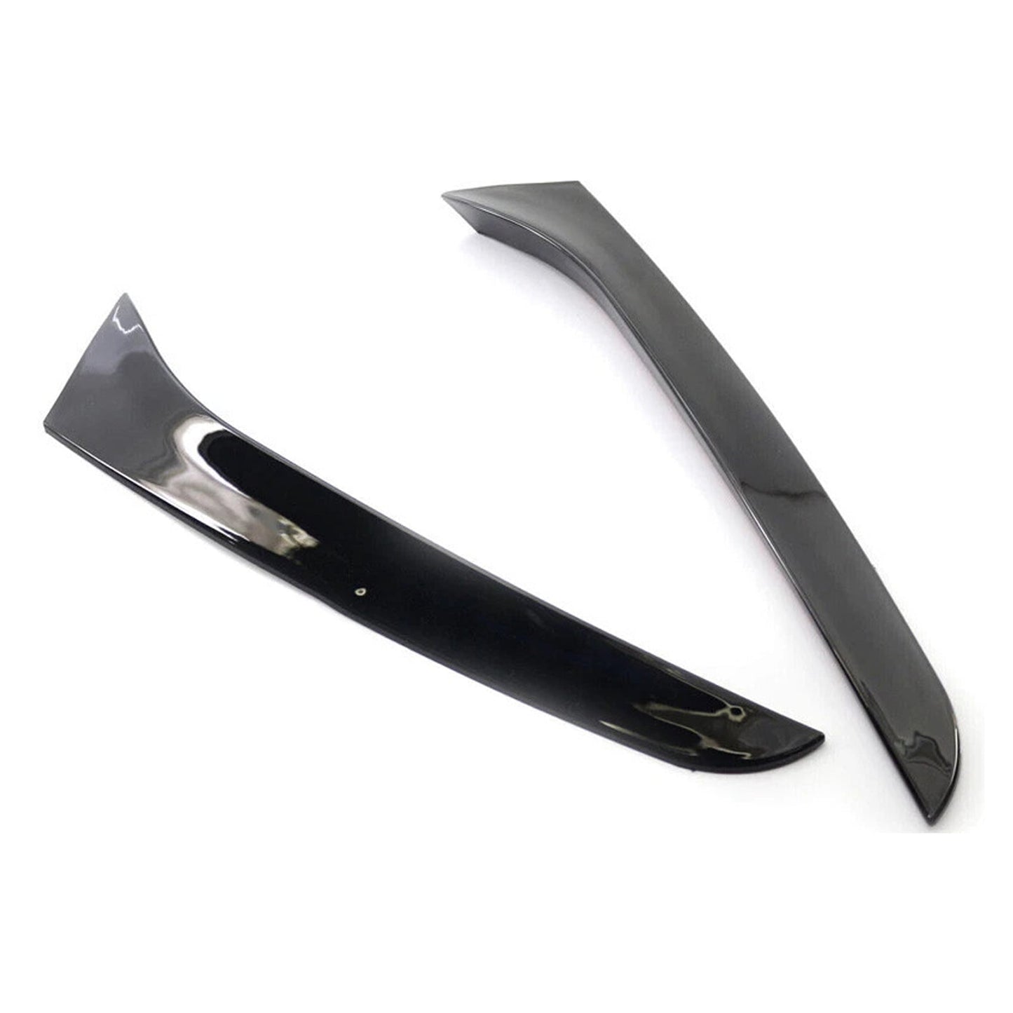 Coppia di spoiler laterali per lunotto posteriore nero lucido per VW Passat B7 Wagon 11-15