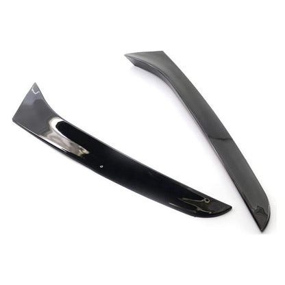 Coppia di spoiler laterali per lunotto posteriore nero lucido per VW Passat B7 Wagon 11-15