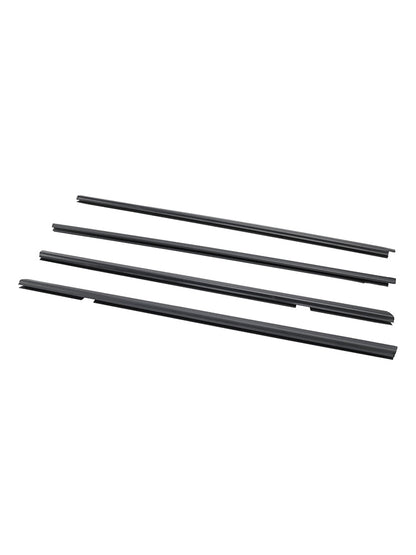 Guarnizione per modanatura esterna per finestrini esterni Honda Insight 4 pezzi 2010-2014