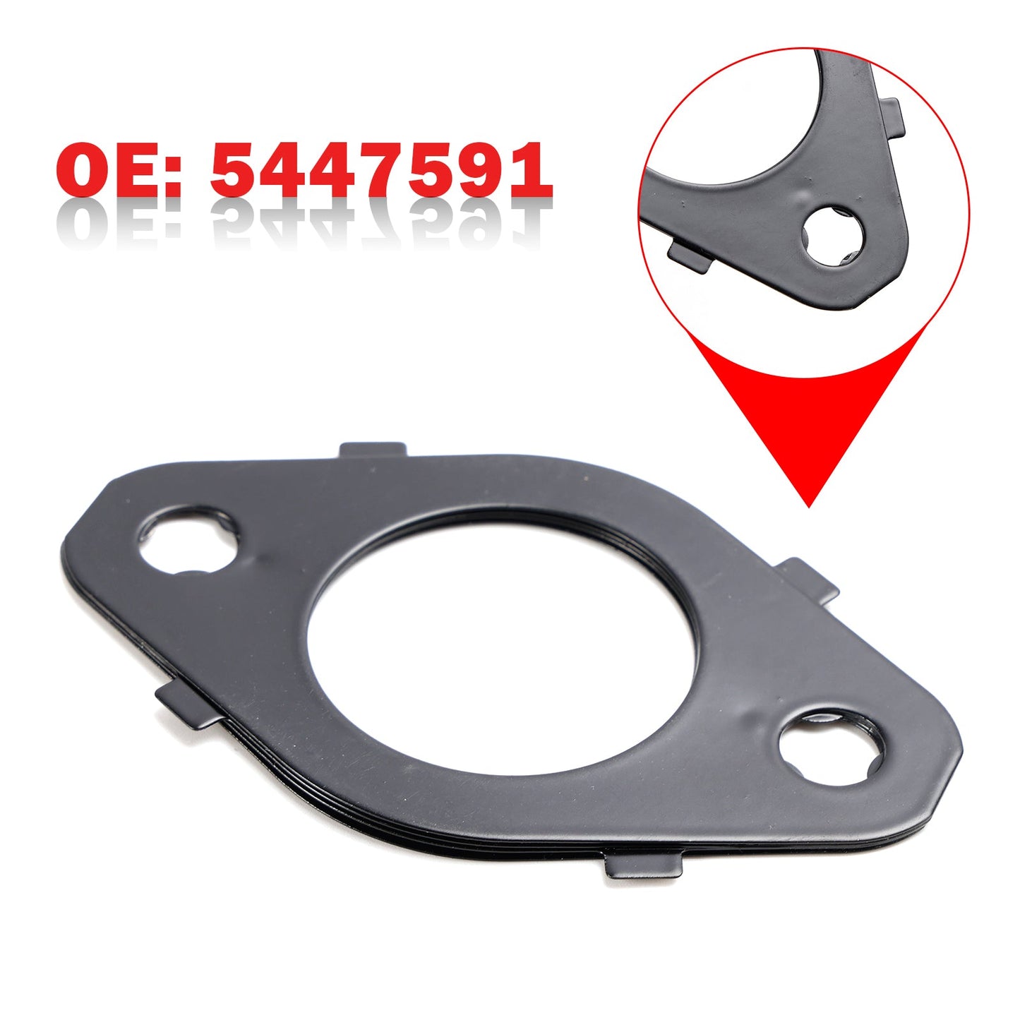 Guarnizione collettore di scarico ISB ISBE Dodge Ram Cummins Turbo Diesel 2500 3500, 5.9L 6.7L 24V 1998-2015