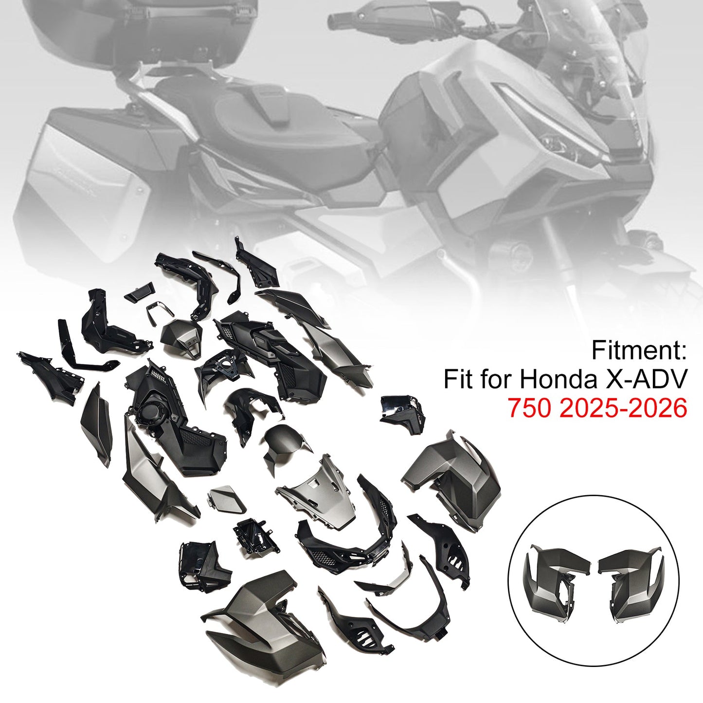 Kit di carene stampate a iniezione per Honda X-ADV 750 2025-2026