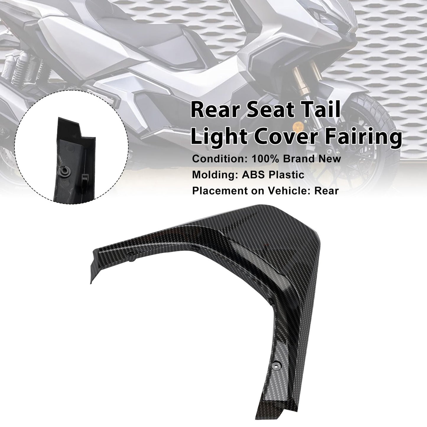 Carenatura copri fanale posteriore Honda ADV 350 2022-2025