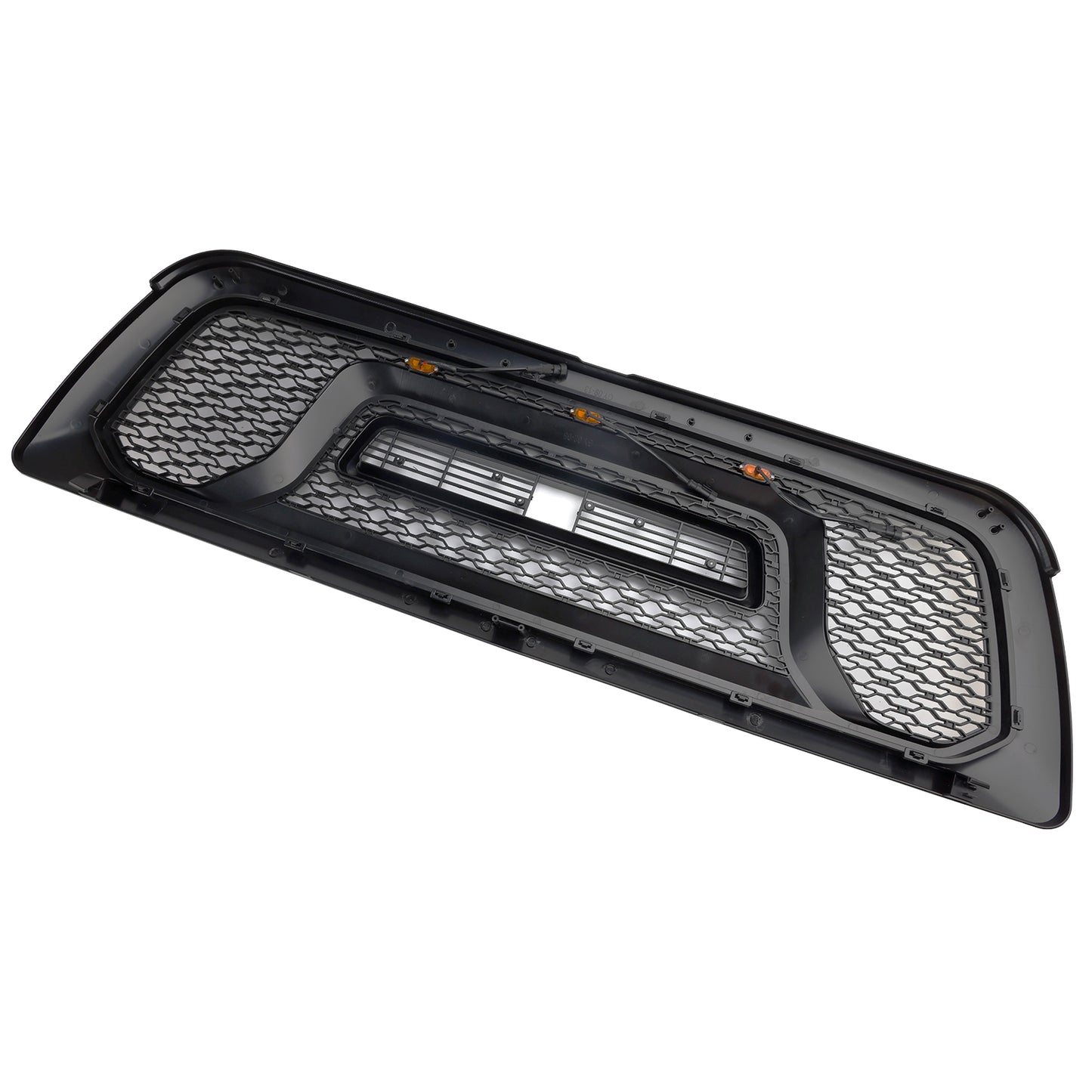 Griglia paraurti anteriore nera con luce a LED per Dodge Ram 1500 2009-2012
