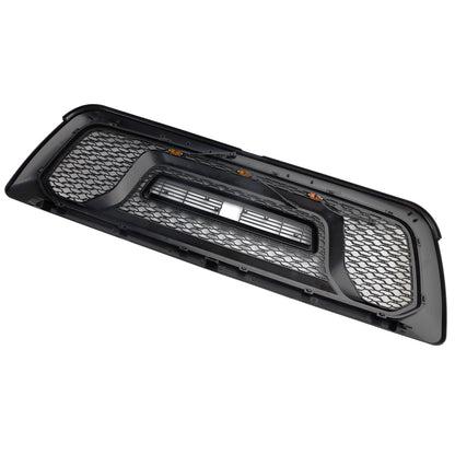 Griglia paraurti anteriore nera con luce a LED per Dodge Ram 1500 2009-2012