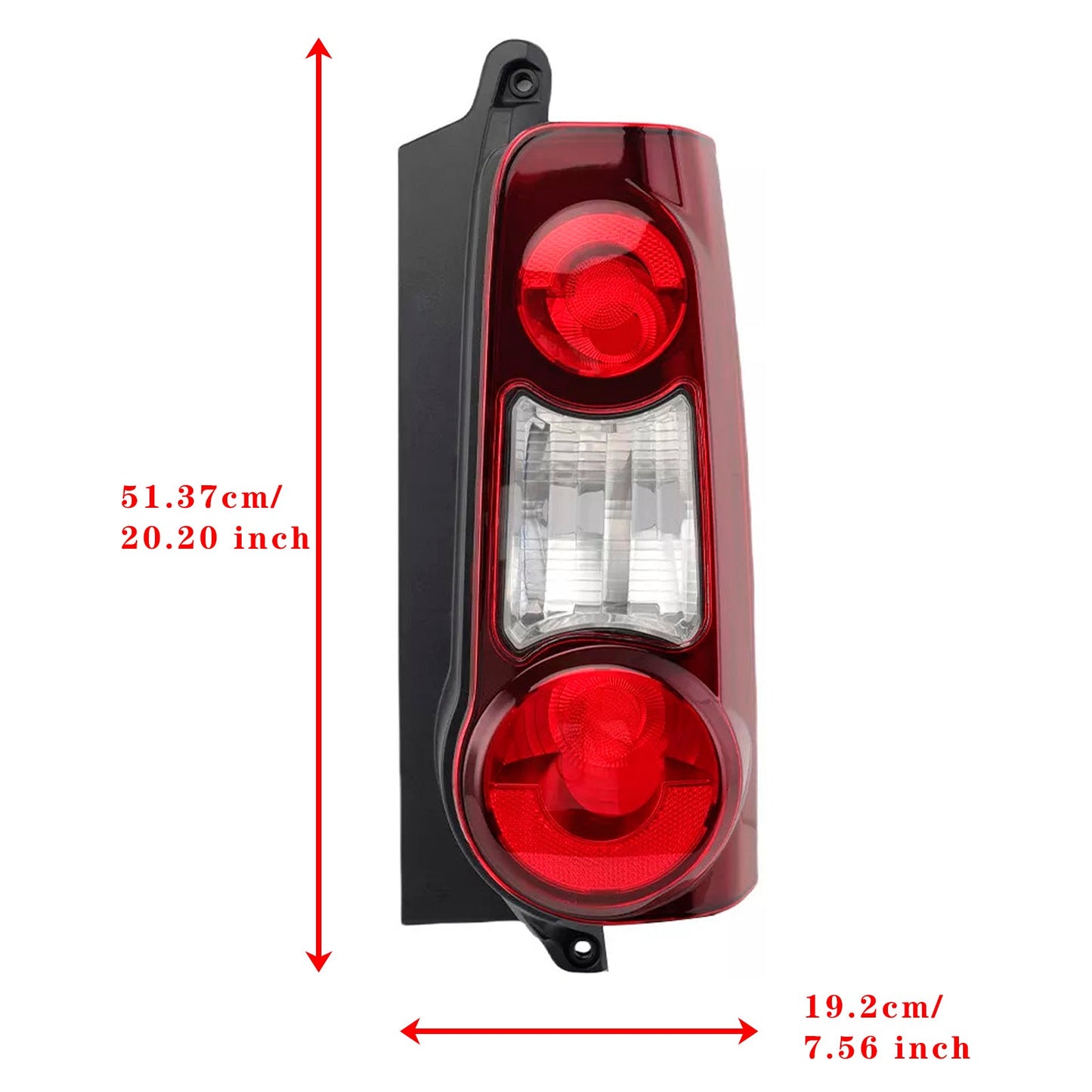 3/2012-2019 Citroen Berlingo Mk2 Van (modelli Barn Doors) Alloggiamento lente fanale posteriore lato destro 9677205480