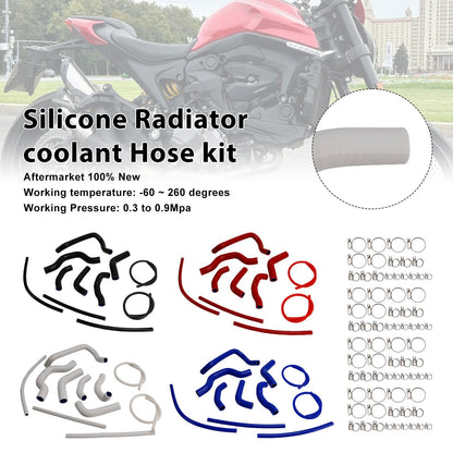 Tubo flessibile del liquido di raffreddamento del radiatore in silicone Ducati Monster 937 2021-2025