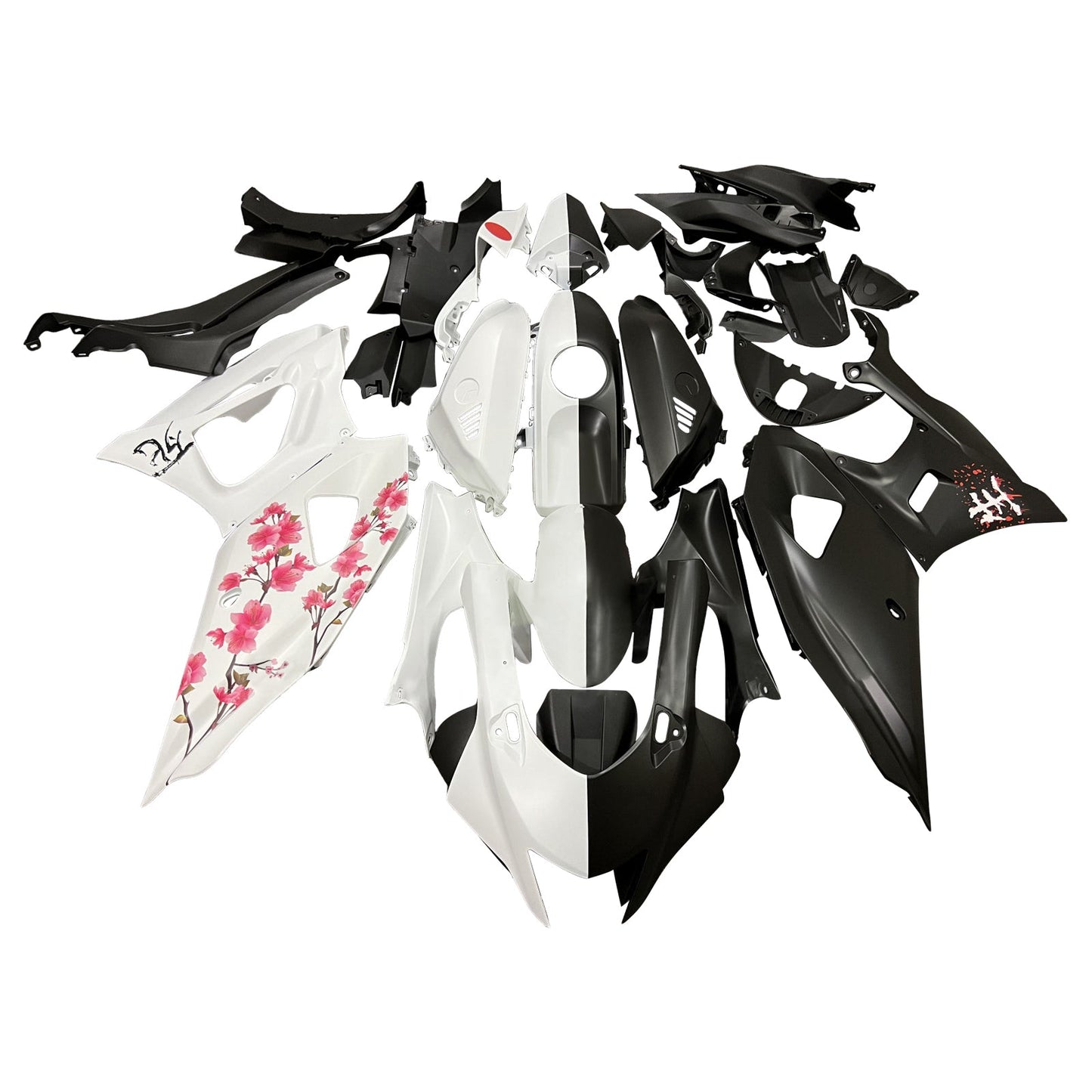 Kit carenatura iniezione in plastica ABS adatto per Yamaha YZF-R7 2021-2025