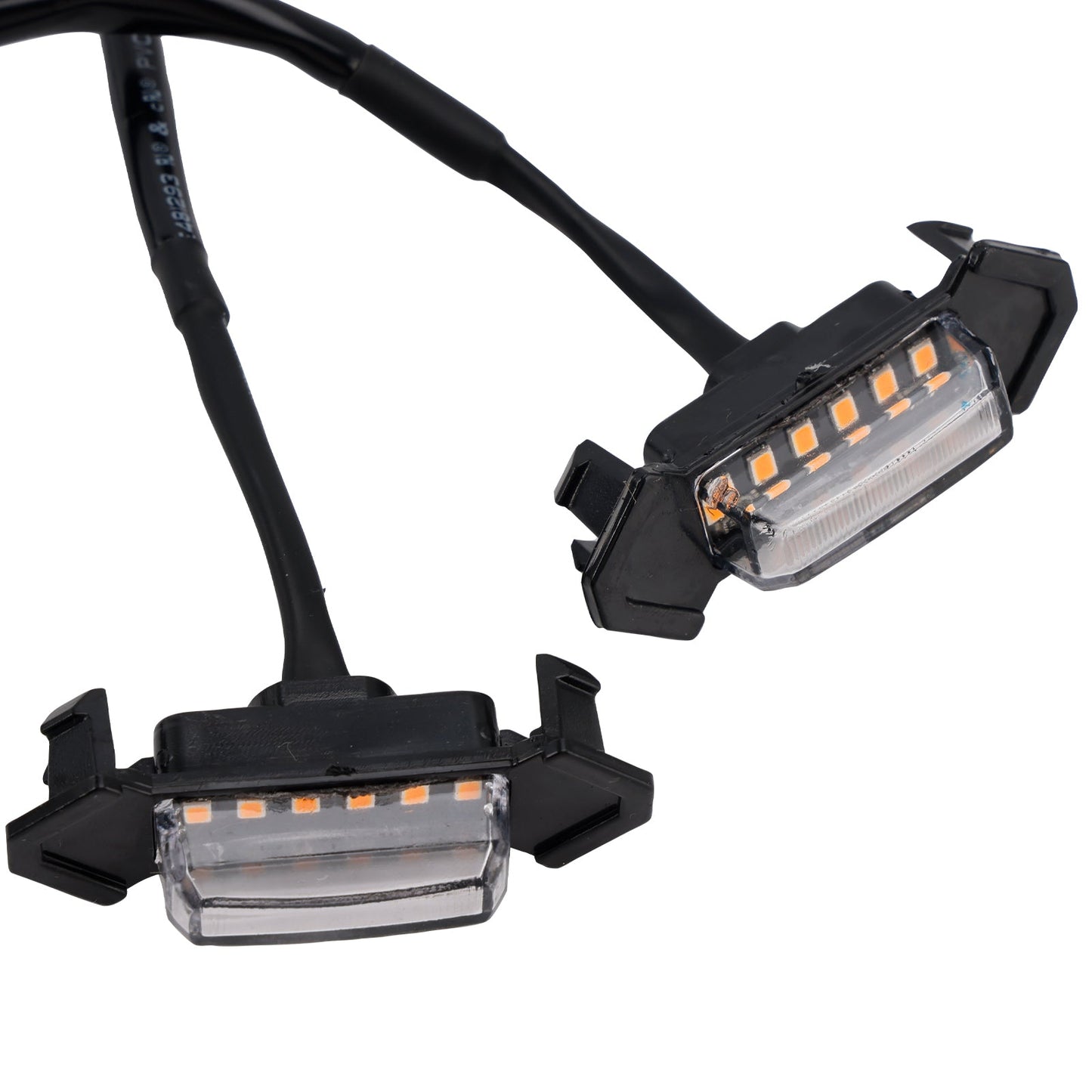 Kit luci LED per griglia anteriore Toyota Tacoma con lente trasparente color ambra 2016-2023