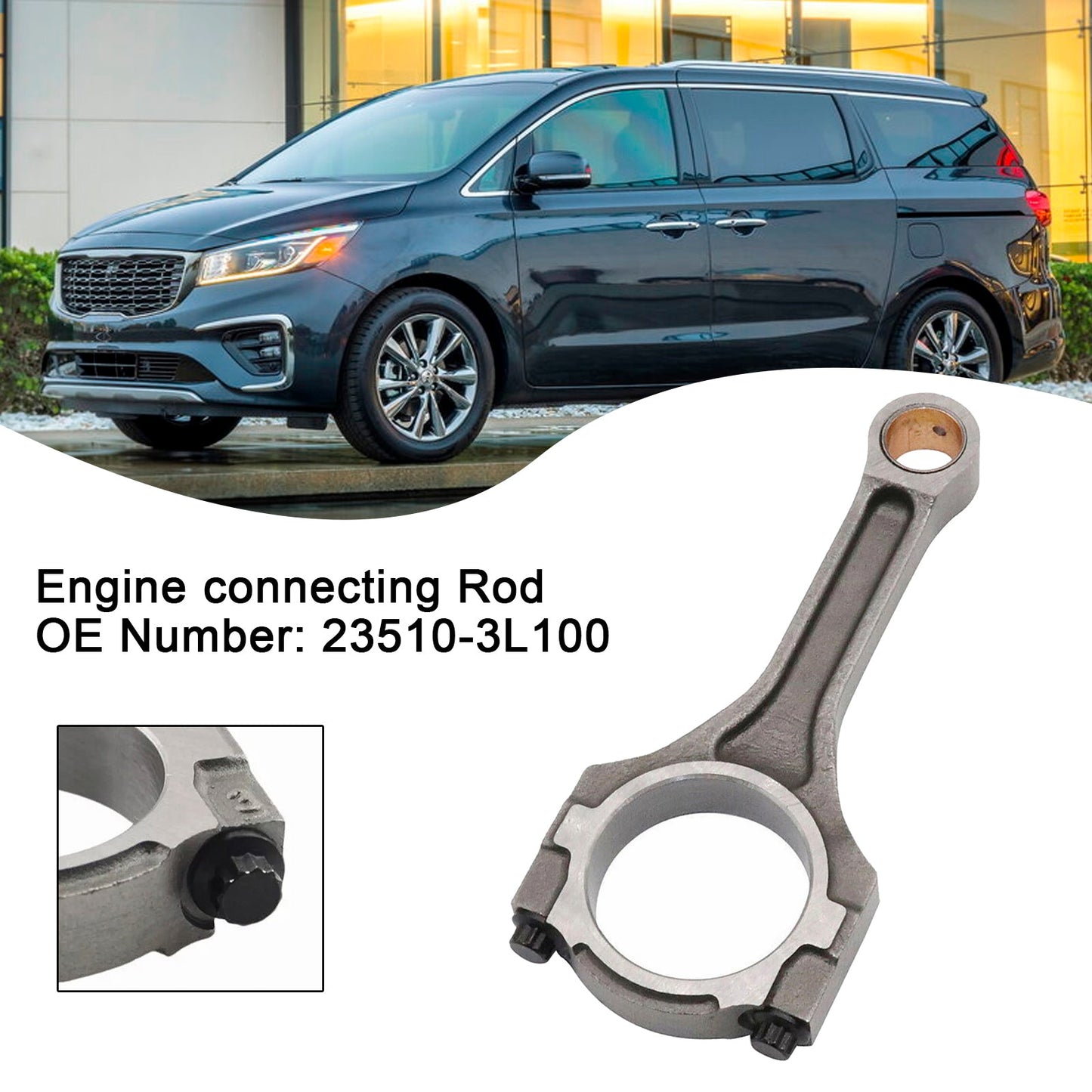Biella motore 23510-3L100 per Hyundai Santa Fe Kia Sedona 3.3L 3.5L