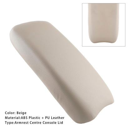 Coperchio della console centrale del bracciolo in pelle beige per Honda CIVIC 2006-2009
