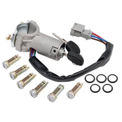 2000-2006 Iveco Daily Blocchetto di accensione + 6 cilindri di chiusura + chiave 2991727