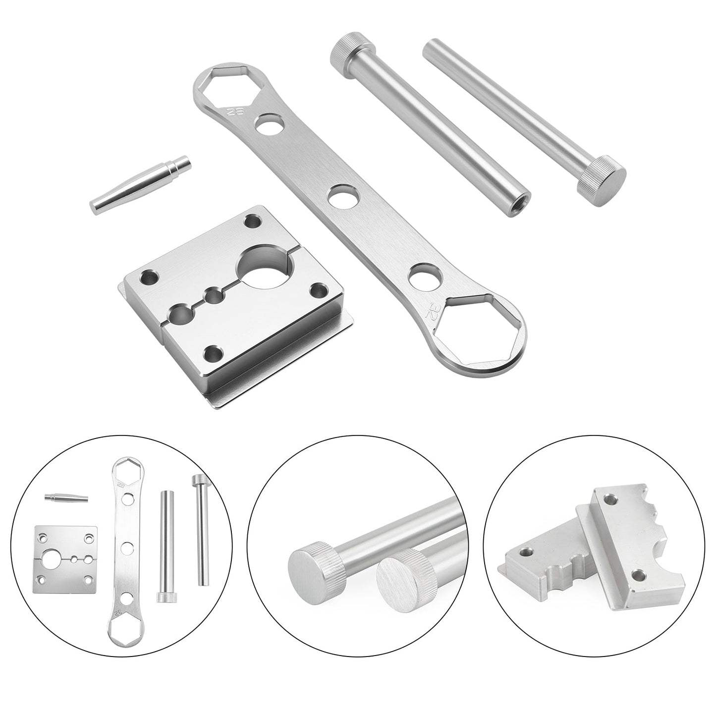 Per ricostruire/sigillare GRIP2 38 Kit di attrezzi per la manutenzione della forcella FOX GRIP - adatto per 36 38 &40