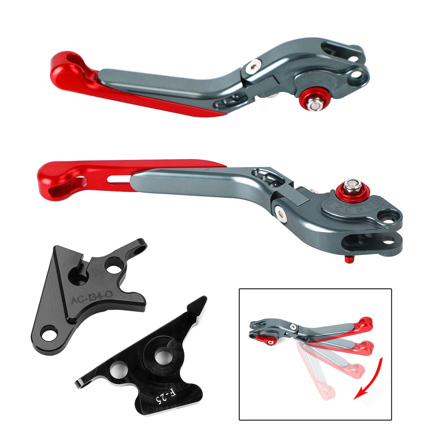Leva freno frizione regolabile HONDA CB350 Hness GB350 CB350 2021-2023