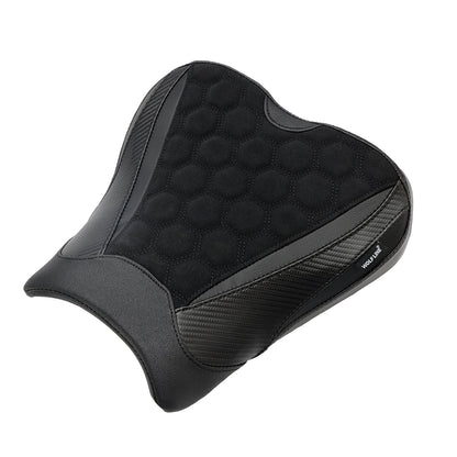 Cuscino Raider per sedile anteriore conducente KAWASAKI Ninja ZX-4R ZX-4RR 2023 in poliuretano nero