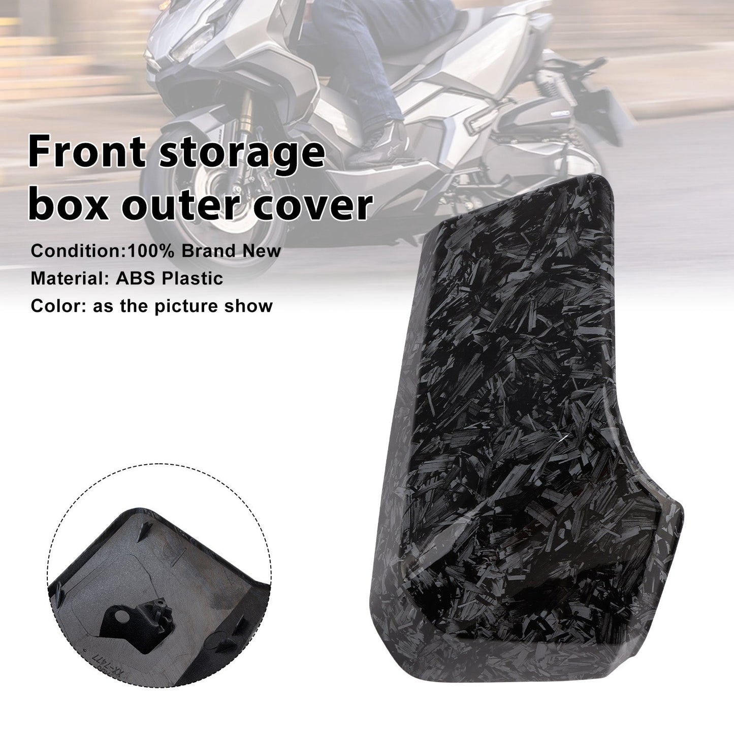 Copertura esterna del vano portaoggetti anteriore Honda ADV 350 2022-2025