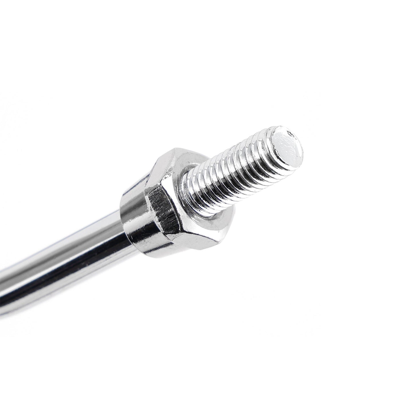 Specchio rotondo nero con braccio cromato da 8 mm per Honda NA/NC/NN/NQ/NX/PA/SE/TG50 C70