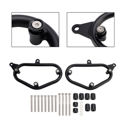 Staffa di montaggio per borsa laterale Kawasaki Eliminator 500 2024-2025, nera
