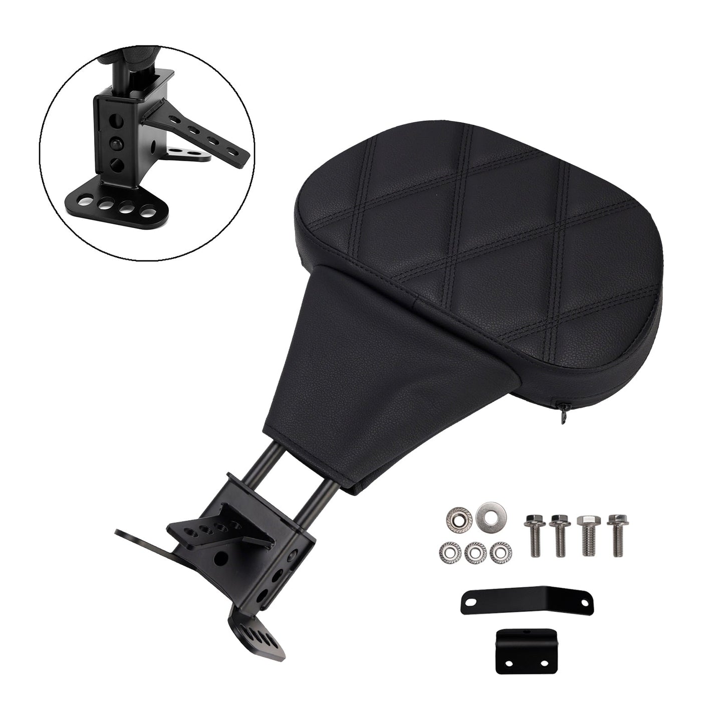Cuscino per schienale conducente adatto per Street Electra Road Glide Road King Tri Glide 09-25