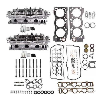 1996-2002 TOYOTA 4RUNNER 3.4L 2 pezzi testata cilindro e guarnizioni e bulloni 11101-69136 1305362050