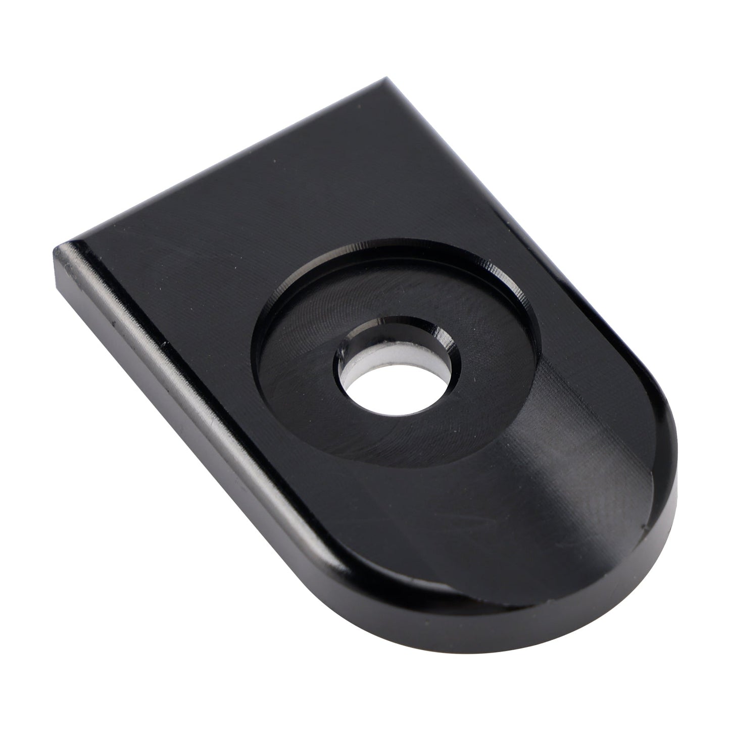 Kit di rilascio piastra bullone sella nero da 1/4""-20 per Touring Softail Dyna 96-23