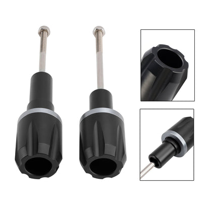 Protezioni telaio antiurto CNC Kawasaki Ninja 650 2017-2023 Oro Nero