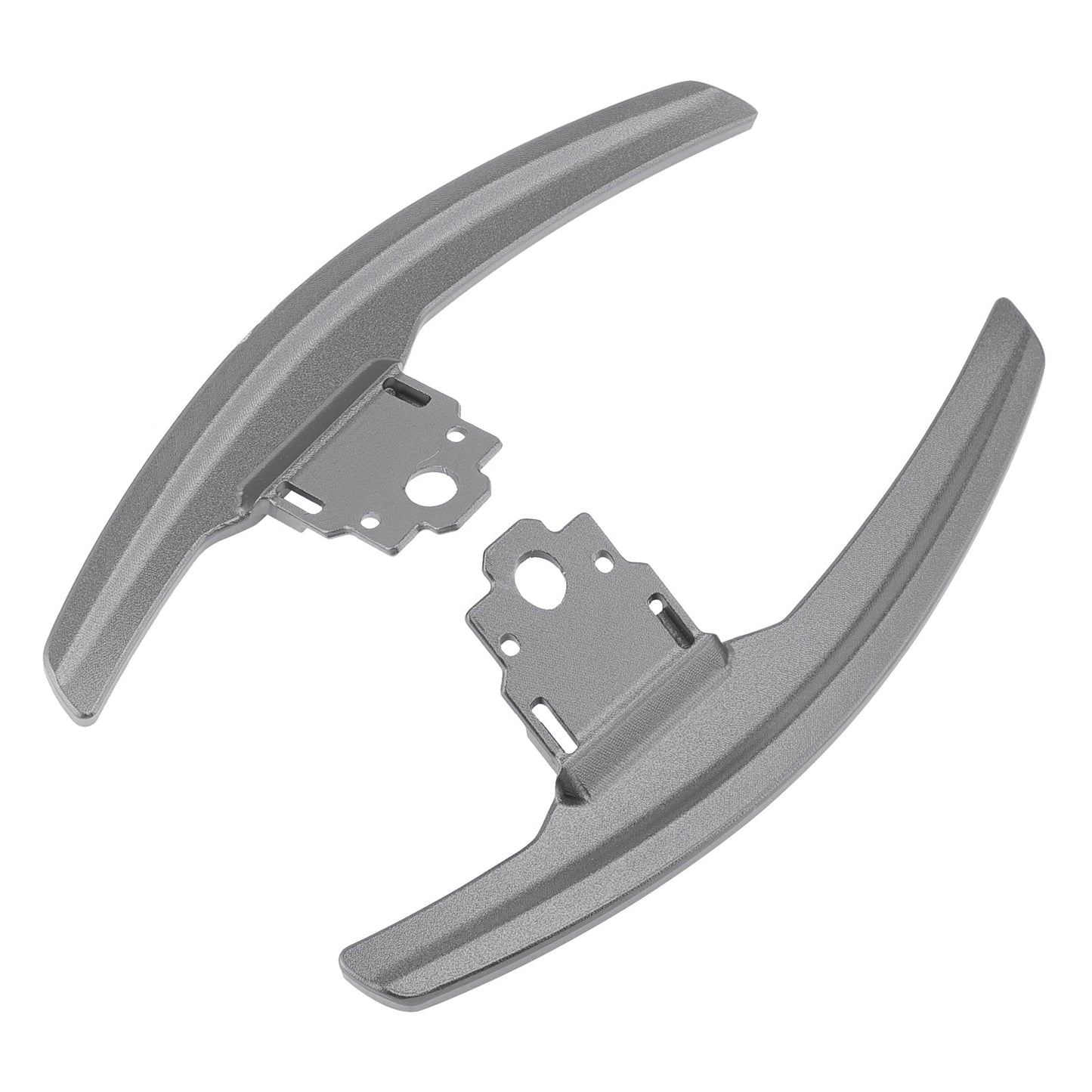Estensione del cambio al volante per BMW Serie F F30 F31 F32 F10 X3 X5 Grigio alluminio