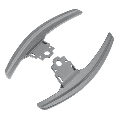 Estensione del cambio al volante per BMW Serie F F30 F31 F32 F10 X3 X5 Grigio alluminio