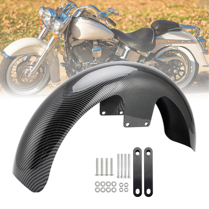 Parafango anteriore avvolgente da 19"" in ABS per Touring Electra Street Road Glide Baggers FLHT FLHR