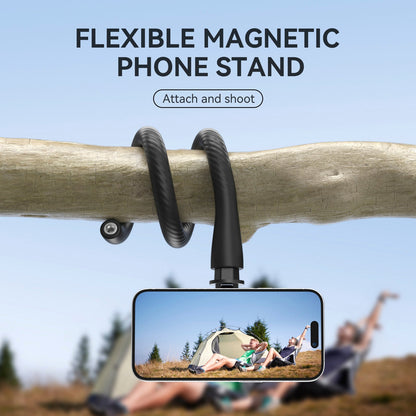 Supporto per smontaggio rapido con ventosa magnetica flessibile, supporto fisso per avvolgimento telecamera