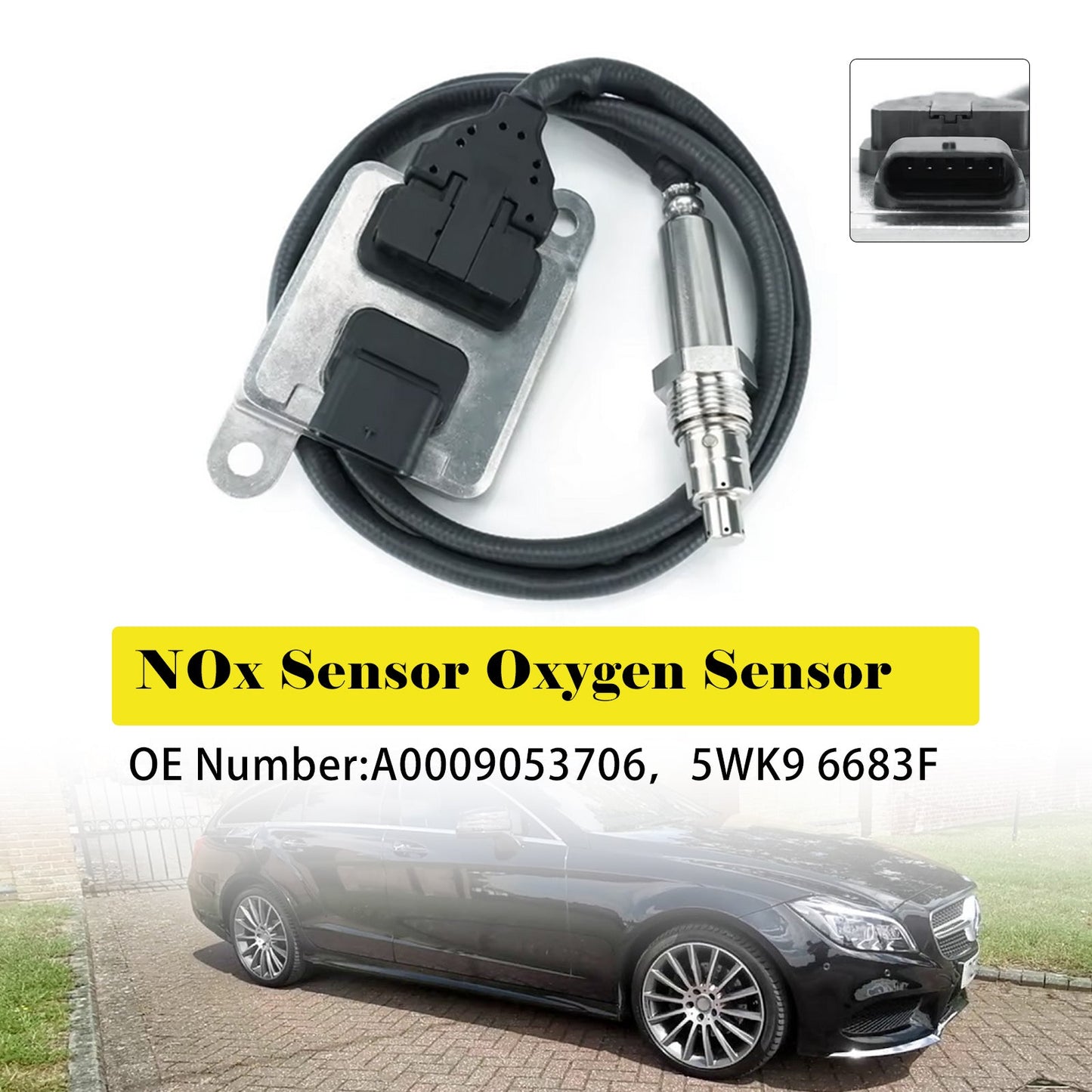 2019.01 - Per Mercedes-Benz Classe B Sports Tourer B 250 4-matic Sensore NOx Sensore di ossigeno A0009053706