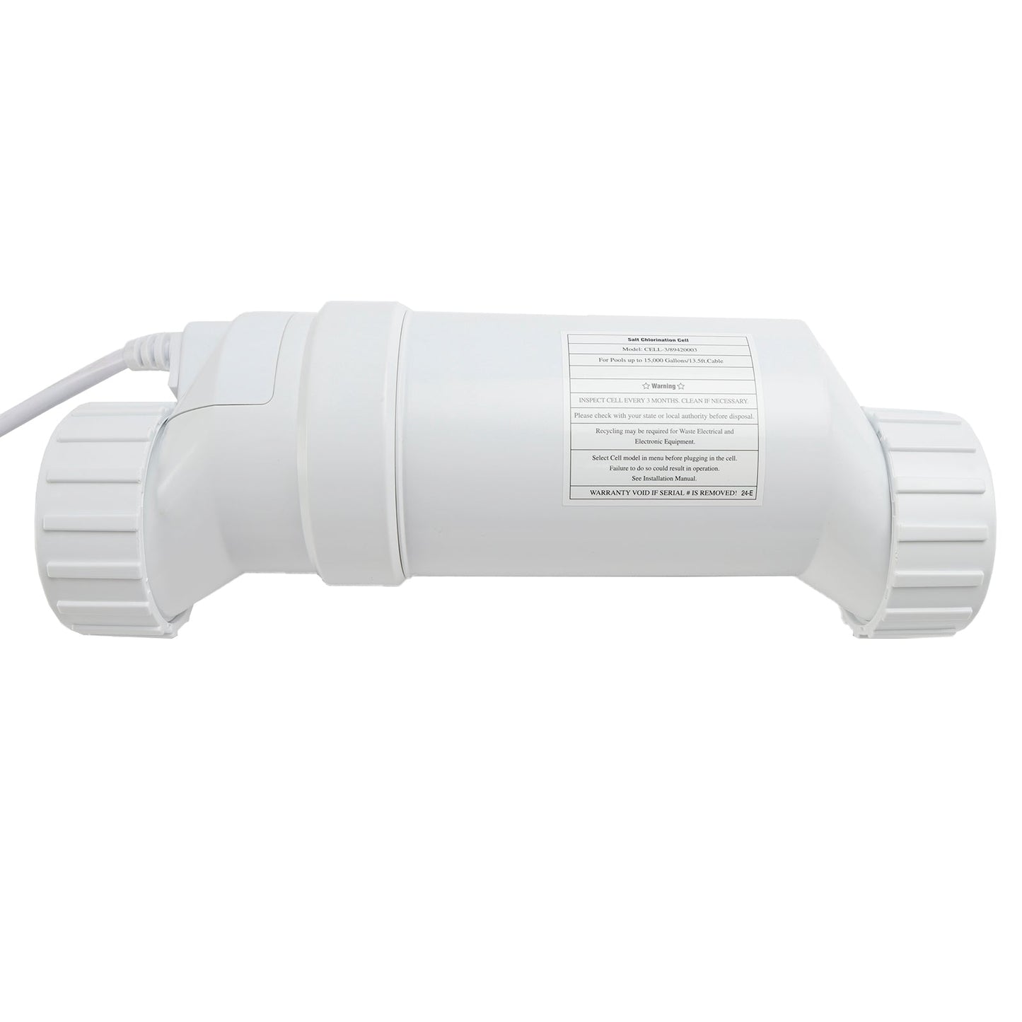 Cella di clorazione del sale TurboCell W3T-Cell-3 per Hayward fino a 15000 galloni