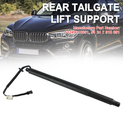 Supporto sollevatore elettrico portellone posteriore sinistro BMW X6 F16 F86 SUV xDrive 50i 2014-2019 4395ccm 449HP 330KW (Benzina) 51247318651