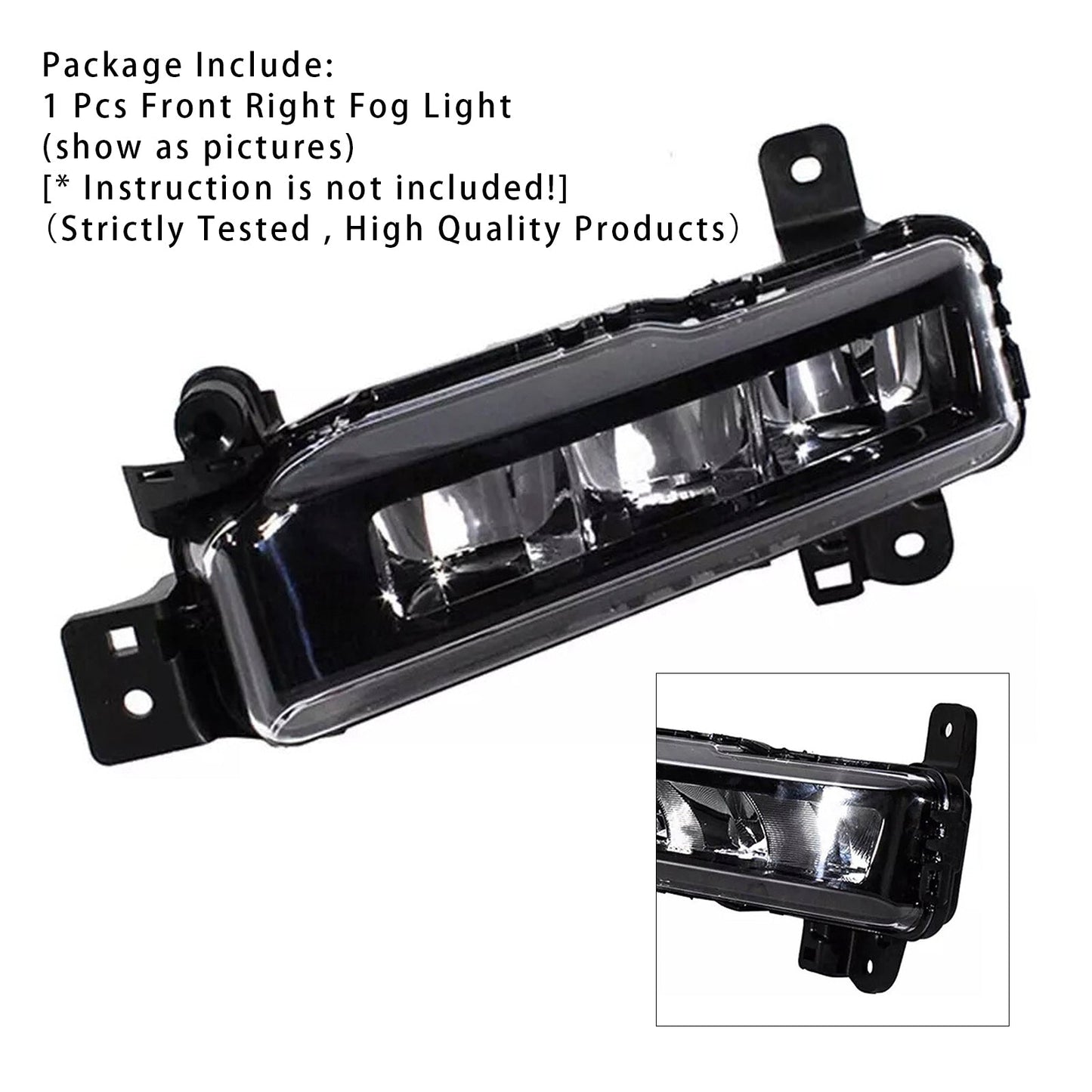 1 pz. Fendinebbia anteriore destro a LED per BMW G20 G21 X1 F48 LCI F45 F46 63178089526