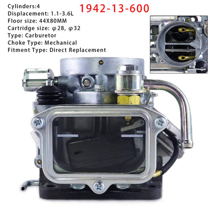 Carburatore 1942-13-600 per Mazda Capella Ford Courier Mazda NA B1600 1969-1984