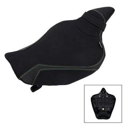 2014-2025 Per Kawasaki Z1000 2024 Per Kawasaki Z1000 Sella anteriore per pilota Raider Sella passeggero Verde2 Rosso