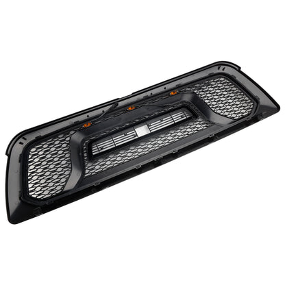 Griglia paraurti anteriore nera con luce a LED per Dodge Ram 1500 2009-2012
