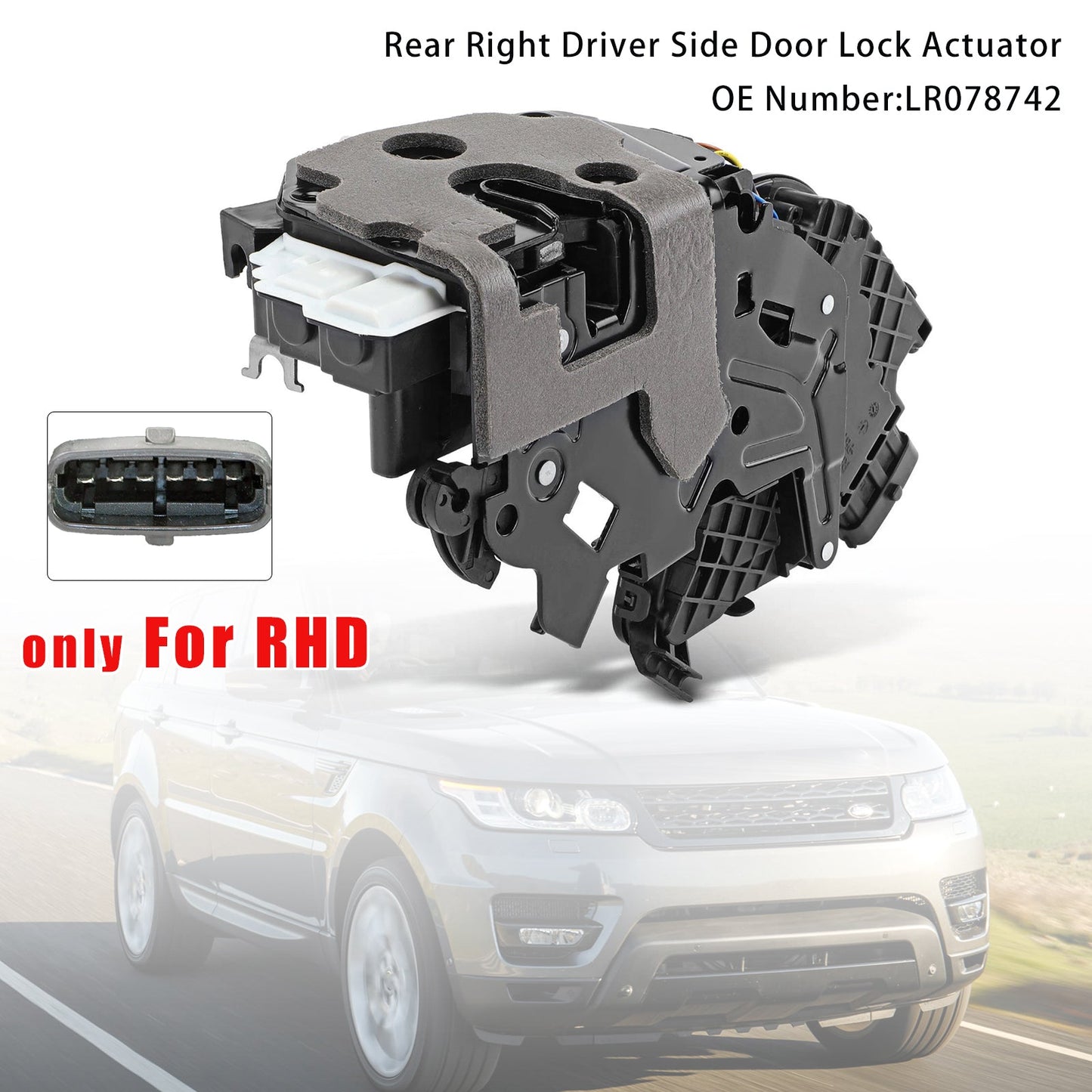 Attuatore serratura portiera posteriore destra Land Rover Range Rover Sport 2014-2022 LR078742